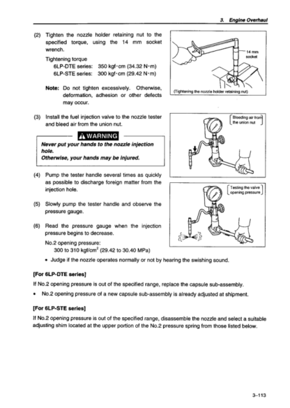 Yanmar 6LPA TCRHE6W Engine Service Manual - Image 12