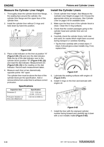 Yanmar 6SY-STP2 6SY655 8SY-STP Engine Service Manual - Image 12