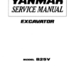 Yanmar B25V Excavator Service Manual - Image 2