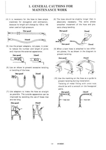 Yanmar B25V Excavator Service Manual - Image 8