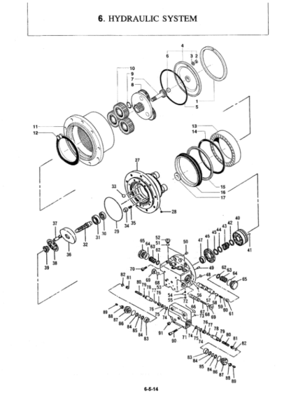 Yanmar B25V Excavator Service Manual - Image 9