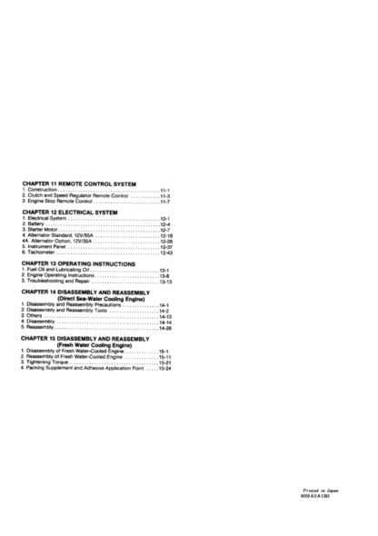 Yanmar GM Engine Service Manual - Image 7