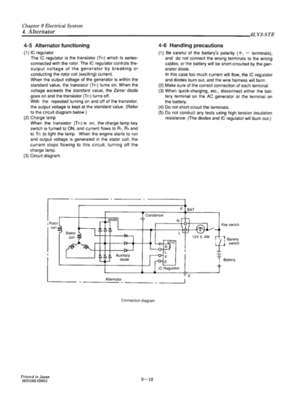 Yanmar LY Series Engine Service Manual - Image 8