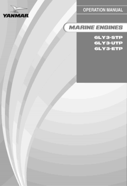 Yanmar LY3 Series Engine Operation Manual - Image 2