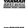 Yanmar LYA Series Engine Service Manual - Image 3