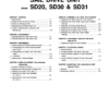 Yanmar SAILDRIVE SD20 SD30 SD31 Engine Service Manual - Image 4