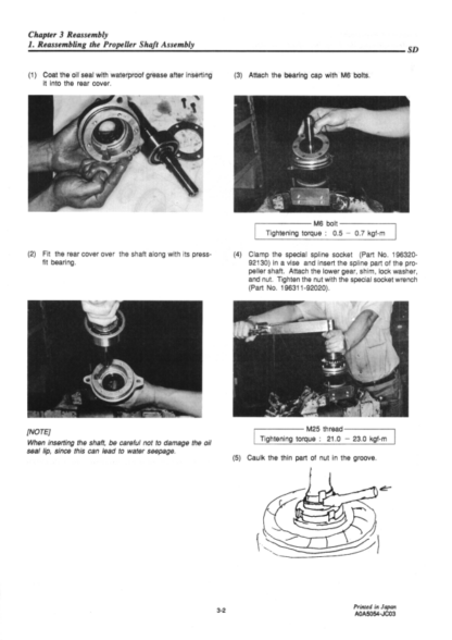 Yanmar SAILDRIVE SD20 SD30 SD31 Engine Service Manual - Image 10