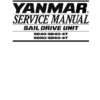 Yanmar SD Series Engine Service Manual - Image 2