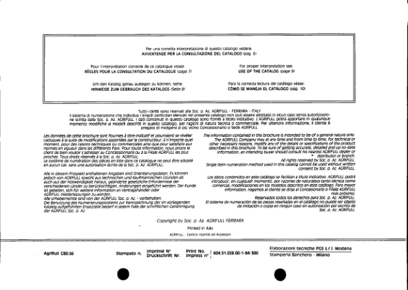 Agrifull C80-56 Tractor Parts Manual - Image 3