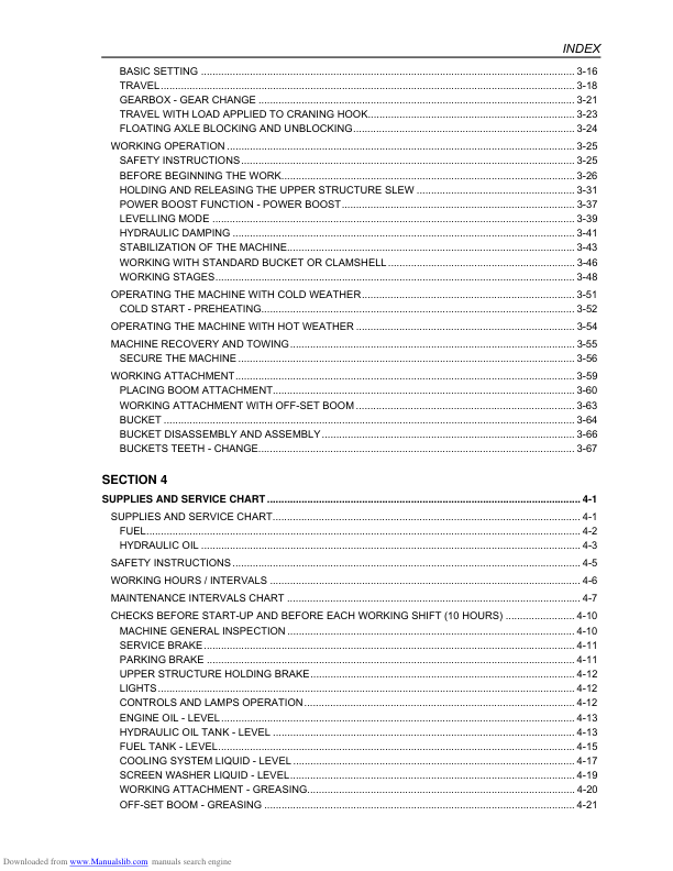 CASE WX145 WX165 WX185 Operators Manual - Image 7