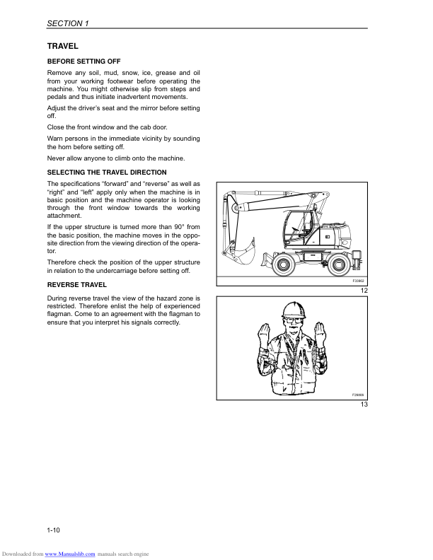 CASE WX145 WX165 WX185 Operators Manual - Image 12
