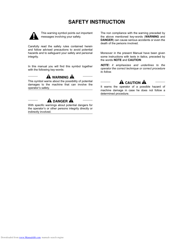 CASE WX145 WX165 WX185 Operators Manual - Image 4