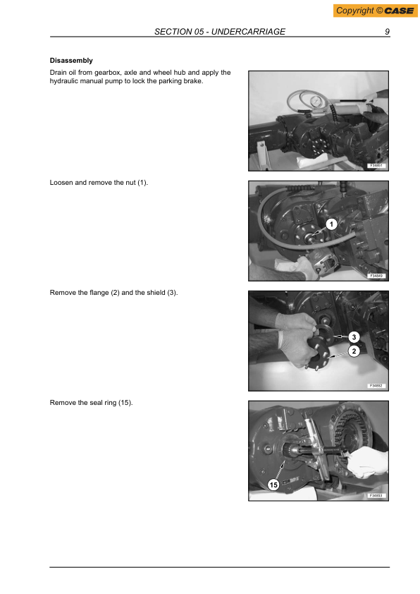CASE WX145 WX165 WX185 Wheeled Excavator Repair Manual - Image 10