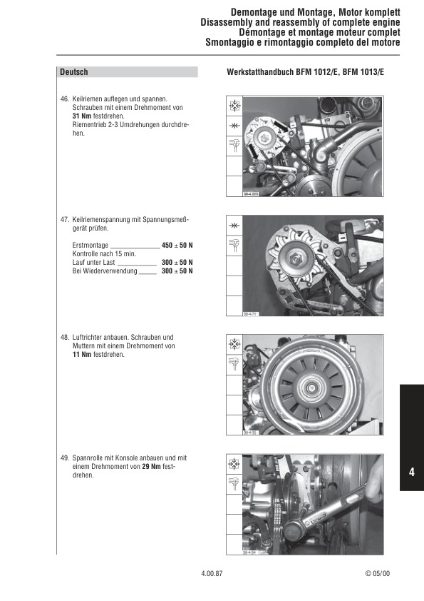 Deutz 1012 1013 Engine Workshop Manual - Image 12