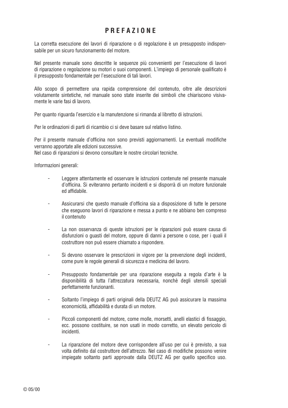 Deutz 1012 1013 Engine Workshop Manual - Image 6