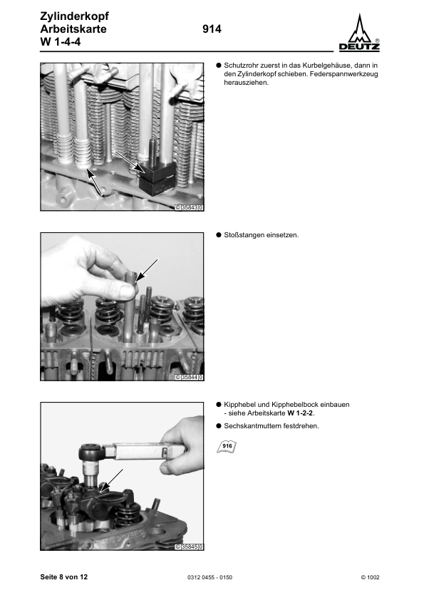 Deutz 914 Engine Workshop Manual German - Image 10