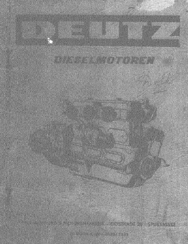Deutz SA4M SA6M SA8M 517 Engine Parts Manual - Image 2