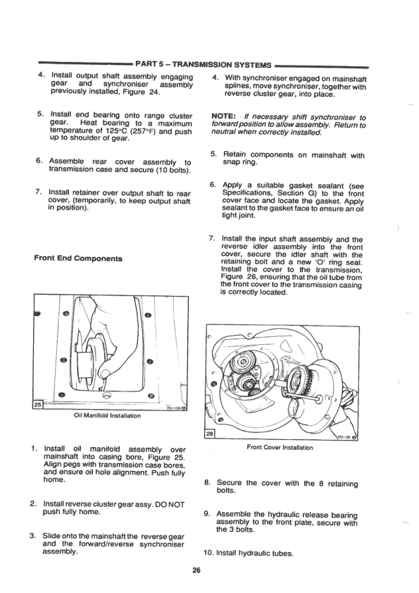 Ford New Holland 5640 6640 7740 7840 8240 8340 Tractor Service Manual - Image 14