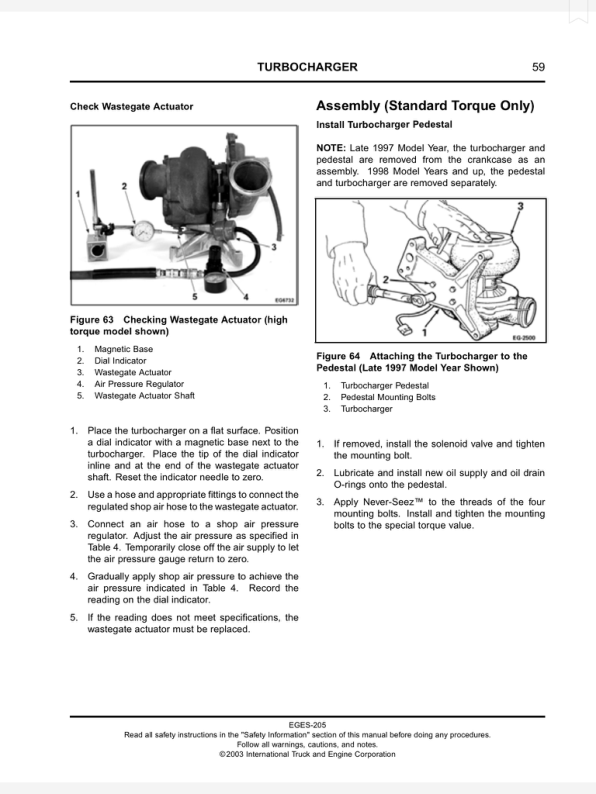 International T 444E Diesel Engine Service Manual 1997-2003 - Image 12
