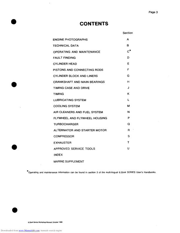 John Deere 6 3544 T6 3544 Diesel Engines Repair Manual - Image 3