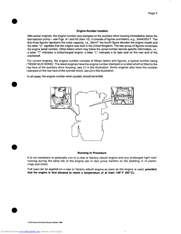 John Deere 6 3544 T6 3544 Diesel Engines Repair Manual - Image 5