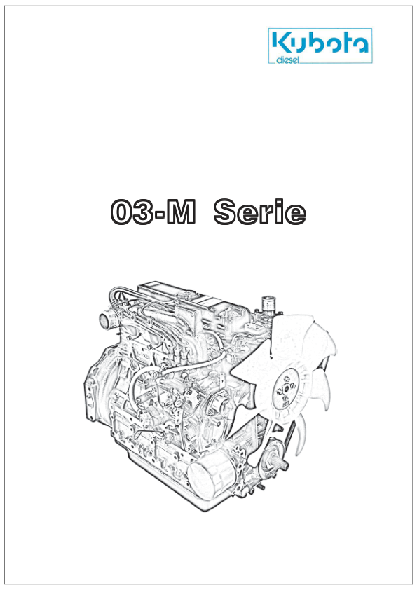 Kubota 03-M Series Tightening Torqes Repair Manual - Image 2