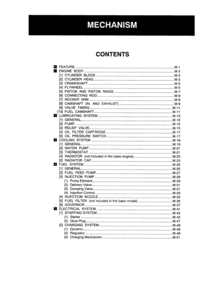 Kubota D782-B Diesel Engine Workshop Manual - Image 2