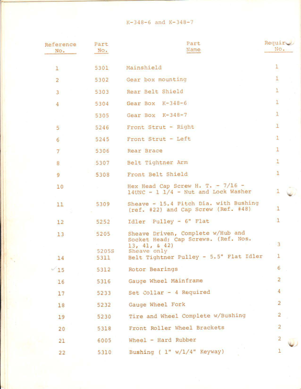 Kubota K348-6 K348-7 Rotary Mower Operators Manual - Image 10
