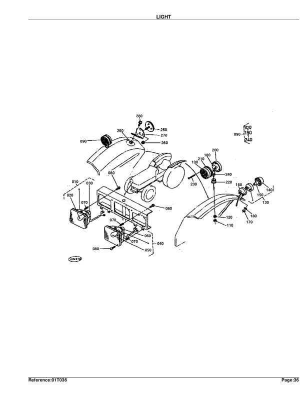 Kubota L2050DT Tractor Parts Manual - Image 11