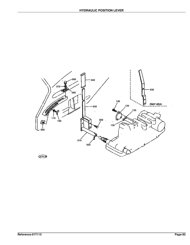 Kubota L2050DT Tractor Parts Manual - Image 9