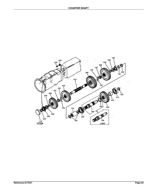 Kubota L2050F Tractor Parts Manual - Image 11