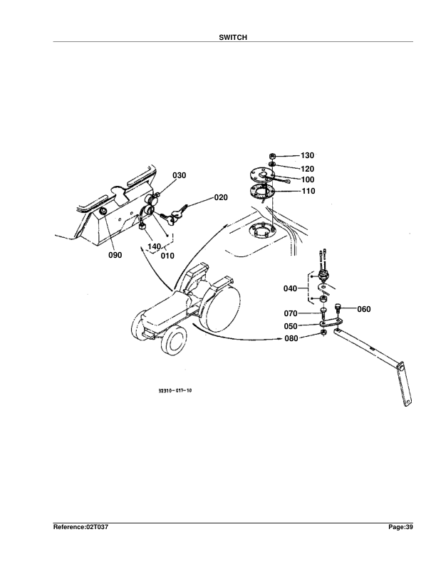 Kubota L2350DT Tractor Parts Manual - Image 11