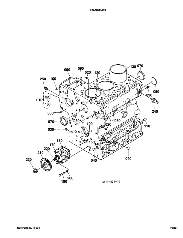 Kubota L2350F Tractor Parts Manual - Image 6