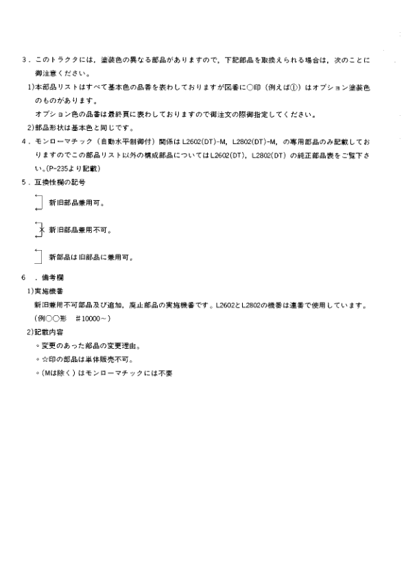 Kubota L2602 L2802 Tractor Parts Manual - Image 5