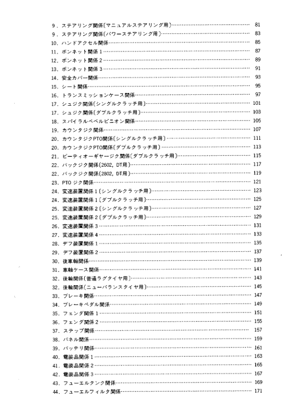 Kubota L2602 L2802 Tractor Parts Manual - Image 8