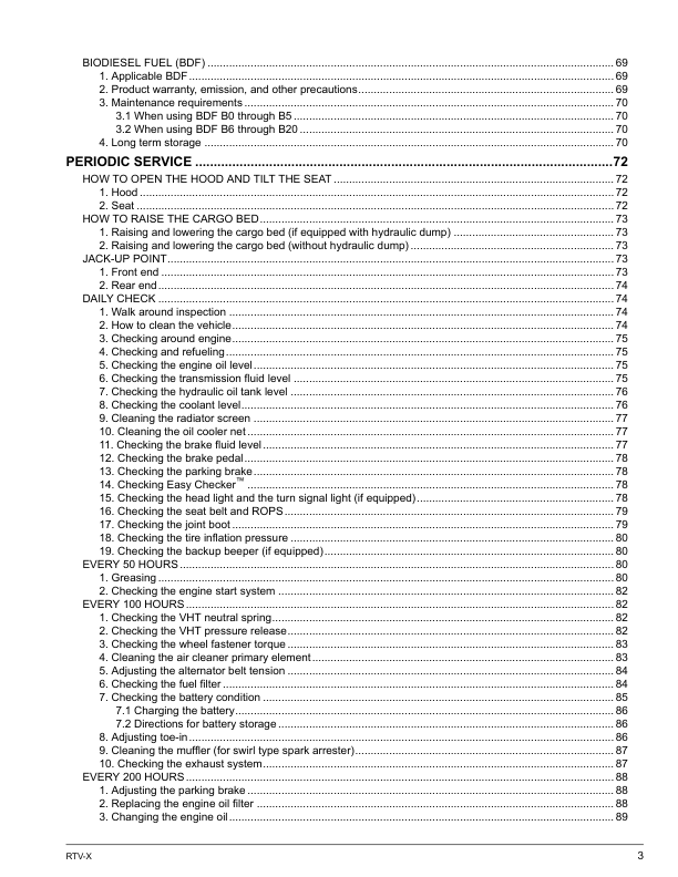 Kubota RTV X Series Utility Vehicle Operators Manual - Image 7