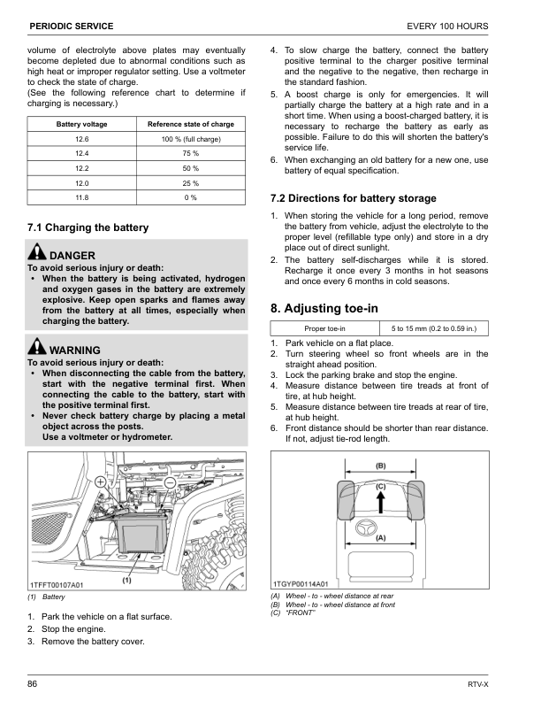 Kubota RTV X Series Utility Vehicle Operators Manual - Image 13