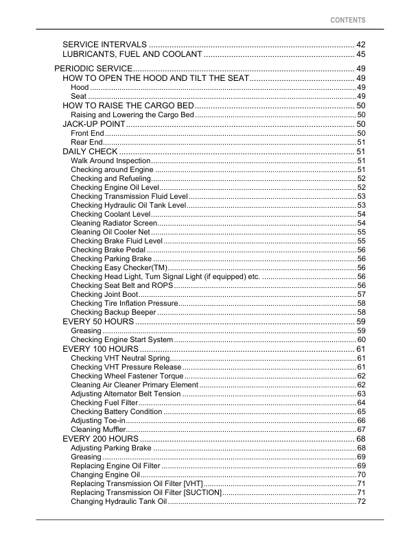 Kubota RTV X1140 Utility Vehicle Operators Manual - Image 8