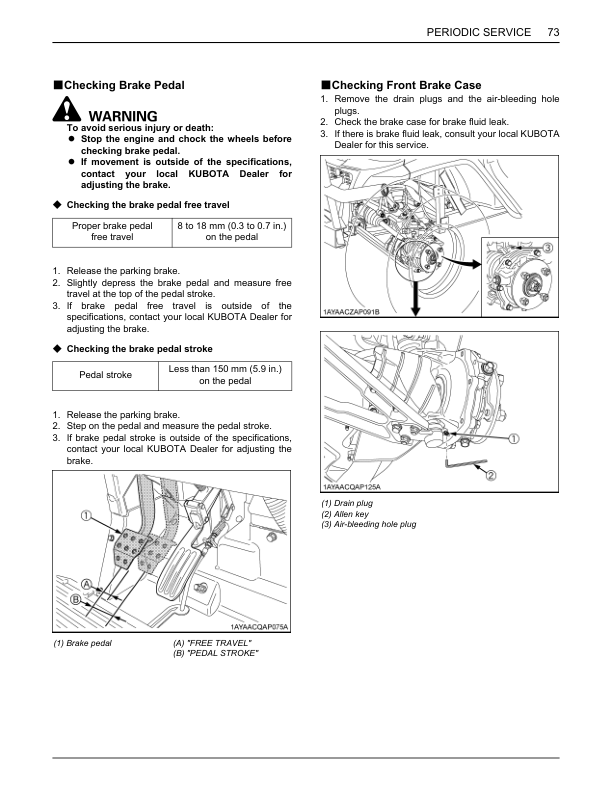 Kubota RTV X1140 Utility Vehicle Operators Manual - Image 15