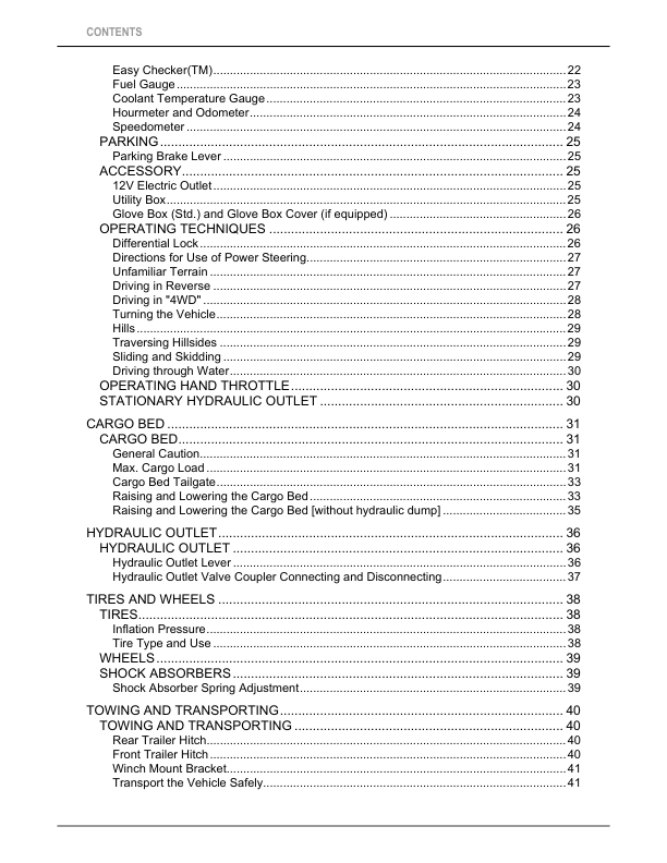 Kubota RTV X900 RTV X1120D Utility Vehicle Operators Manual - Image 7
