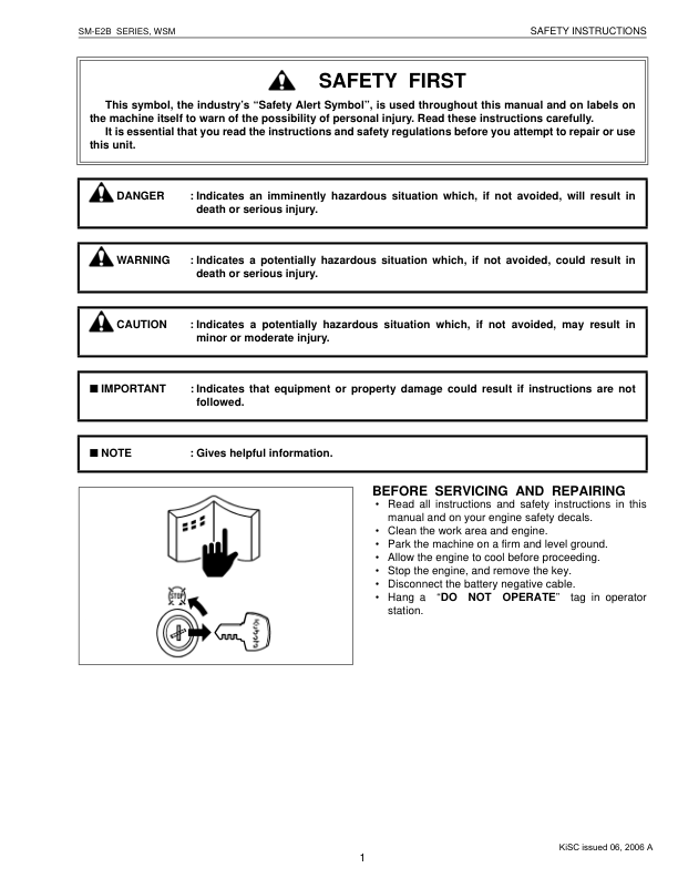 Kubota SM E2B Diesel Engine Workshop Manual - Image 4