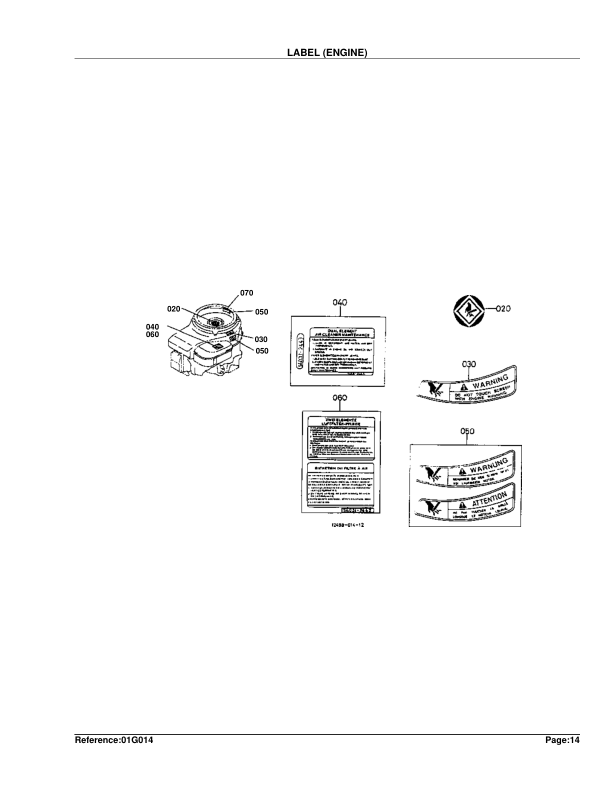 Kubota T1460 Lawn Tractor Parts Catalog Serial 39999 and Below - Image 9