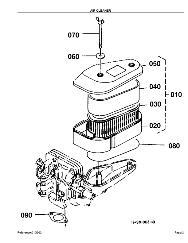 Kubota T1460 Lawn Tractor Parts Catalog Serial 40001 and Above - Image 6