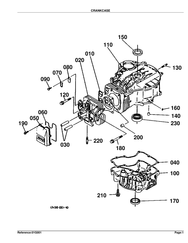 Kubota T1460 Lawn Tractor Parts Catalog Serial 40001 and Above - Image 5