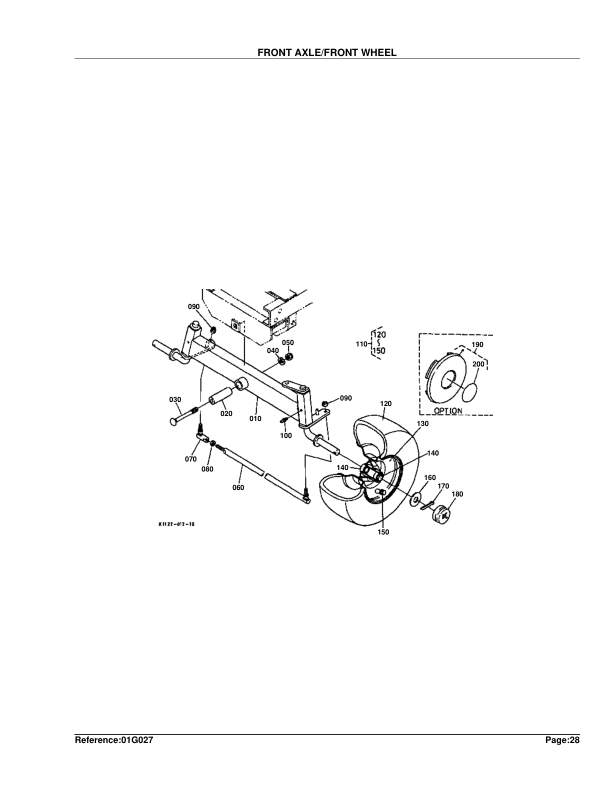 Kubota T1560 Lawn Tractor Parts Catalog Serial 39999 and Below - Image 10