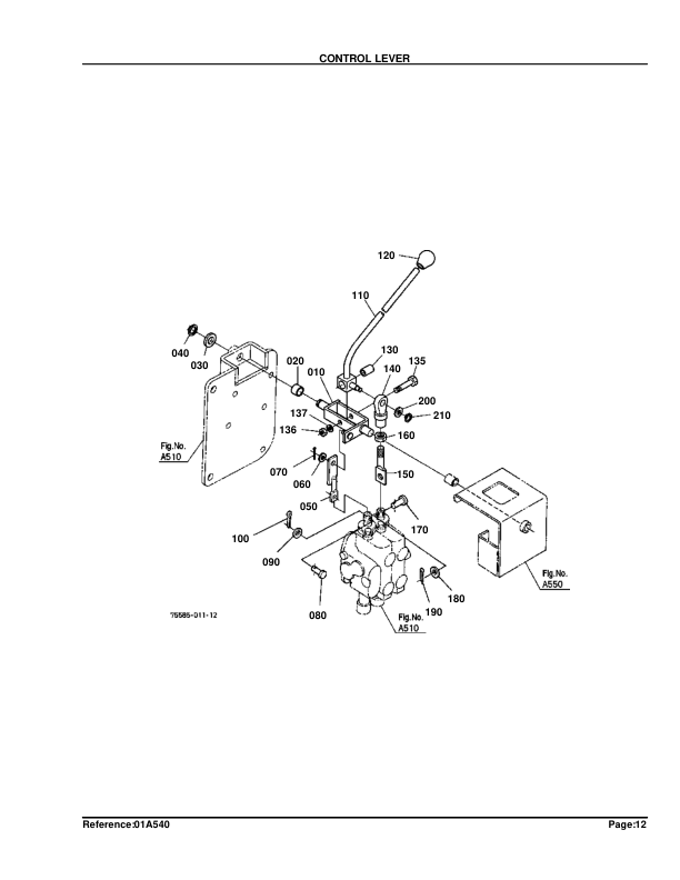 Kubota TL1150 Front Loader Parts Catalog - Image 8