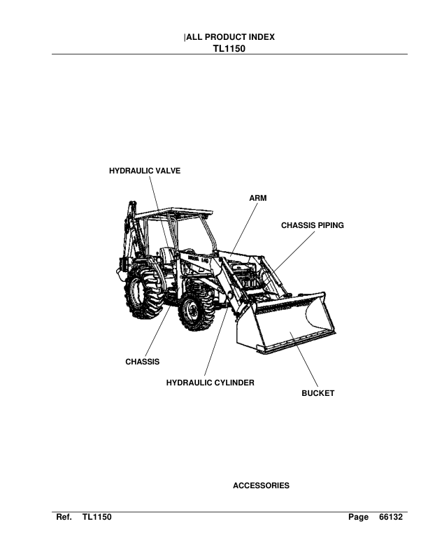 Kubota TL1150 Front Loader Parts Catalog - Image 3