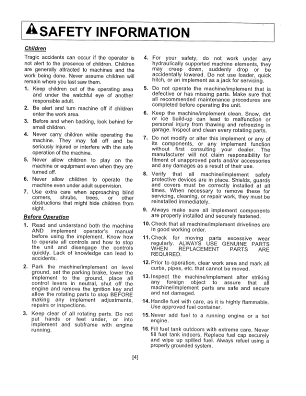 Kubota V5299B PTO Drive Kit Operator Manual - Image 6