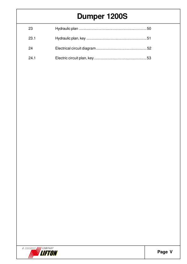 Neuson 1200S Dumper Operators Manual - Image 7