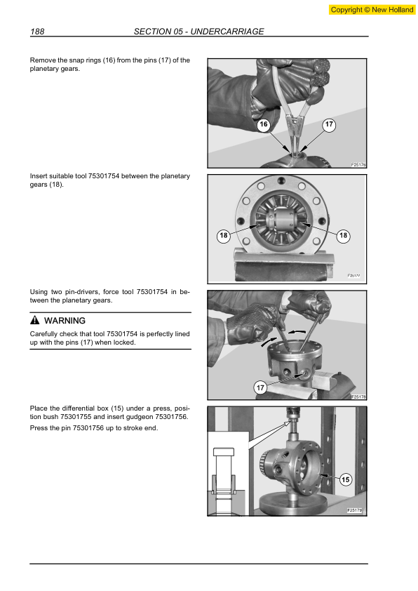 New Holland MH2.6 Excavator Repair Manual Tier III - Image 12
